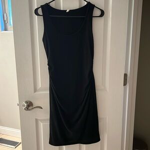 Black maternity dress